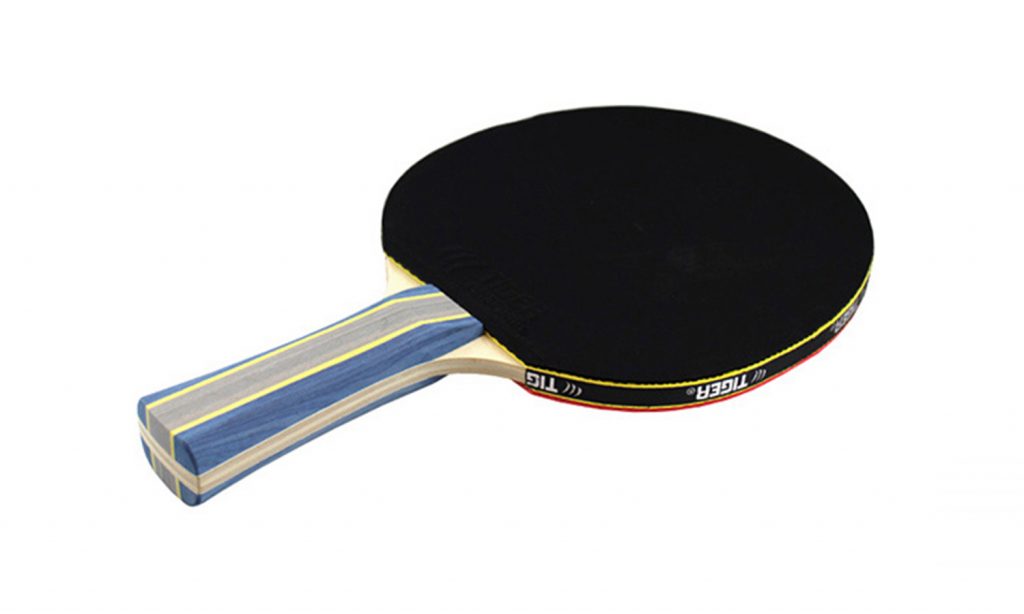 Kelowna Pool Tables Game Room - Action 2 Pingpong Paddle Black Side View