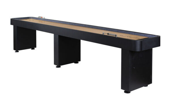 Kelowna Pool Tables Game Room - Heritage 12 Foot Shuffleboard Onyx