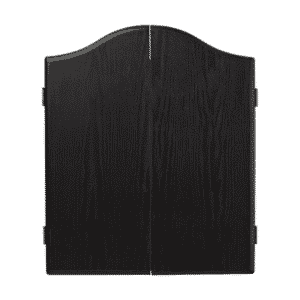 Black Dartboard Cabinet