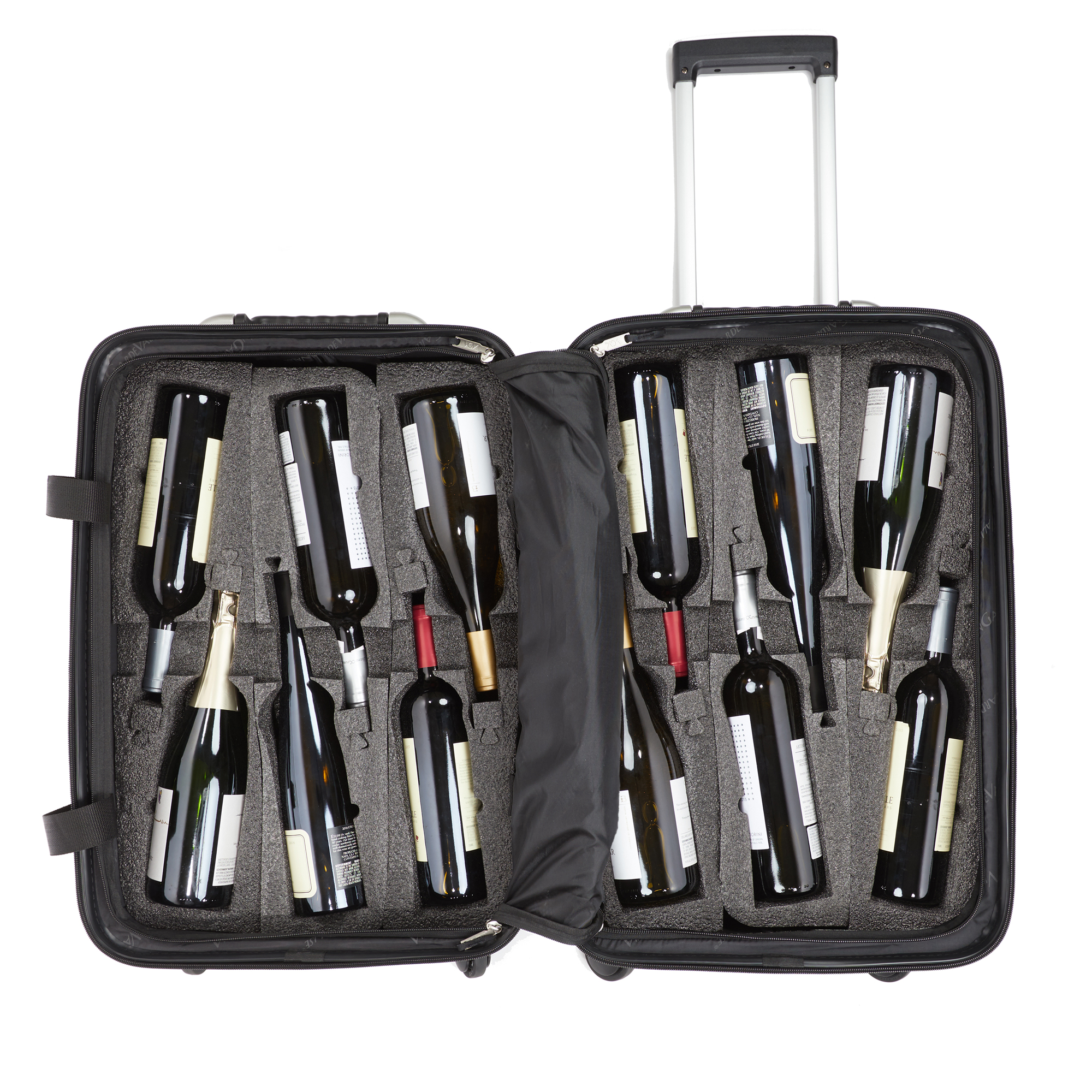FlyWithWine Canada Grande 12-Bottle Wine Suitcase - Image 3