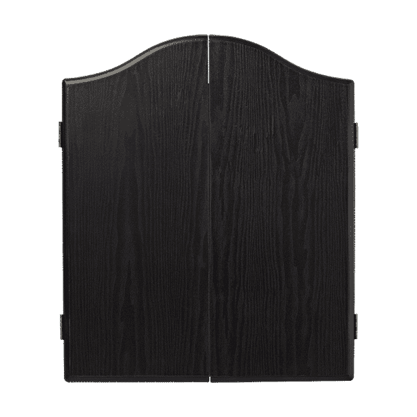 Black Dartboard Cabinet